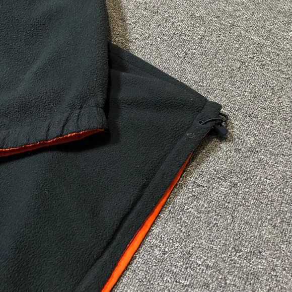 NFL Chicago Bears Reversible Jacket XL Orange Navy Fleece Windbreaker Full Zip - Picture 14 of 16